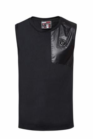 Sleeveless t-shirt with logo, zdjęcie 1 Sleeveless t-shirt with logo od Plein Sport